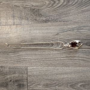 Vintage Sarah Coventry Mocho Stone Necklace